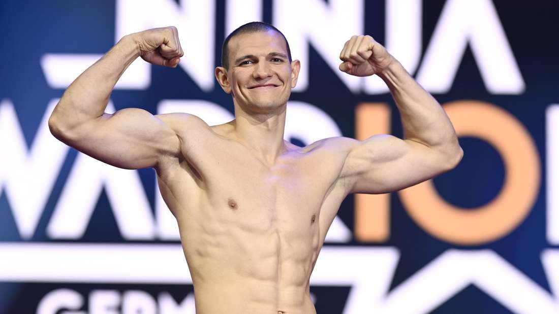 Daniel Gerber war der Schnellste im ersten Finale von Ninja Warrior 2025. 