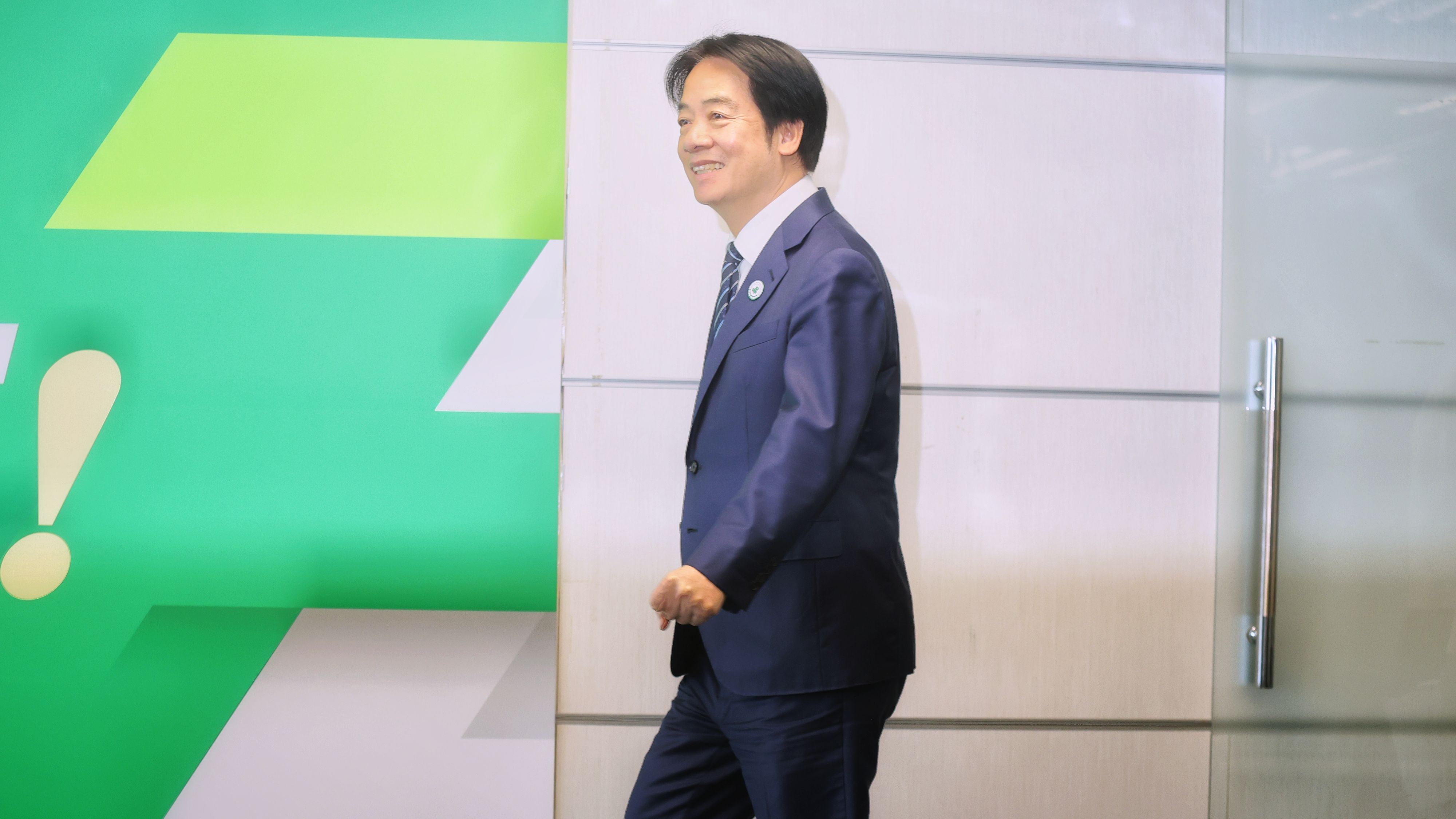 20251126-民進黨主席賴清德26日出席民進黨縣市長提名記者會。（柯承惠攝）