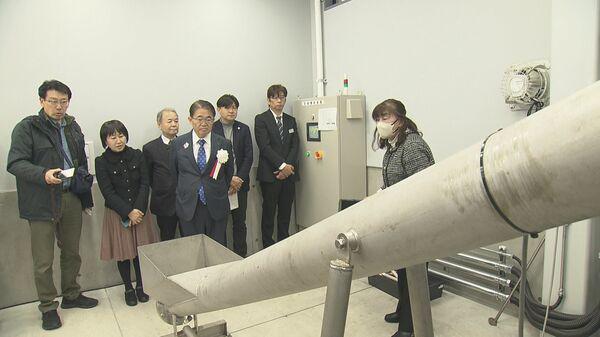 伐採した竹を土壌改良材に 機械で真空乾燥させ花壇の整備などに再利用する新施設 名古屋の牧野ケ池緑地に
