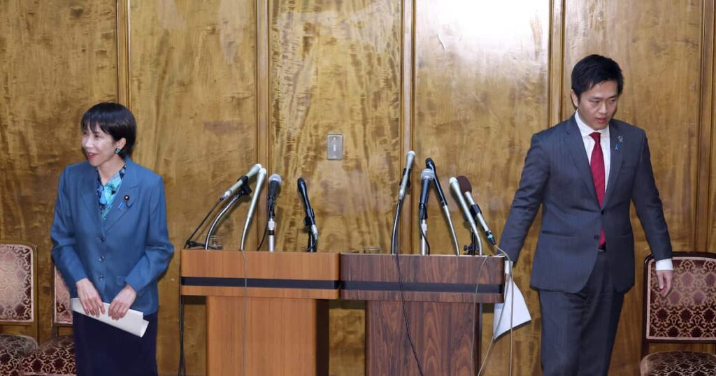 ＜政治部取材メモ＞「俺ら下駄の雪ちゃう」 交際期間ゼロで結婚、自維急造連立は破談含み - 産経ニュース