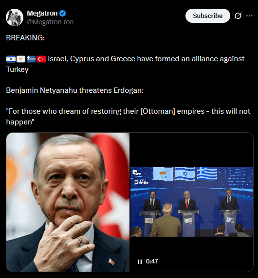 「あなた方の帝国は消滅しました。それを主張し、その回復を大切にしている人たちに、私ははっきり言いますが、そんなことは起こりません。そんなことは考えないでください。」