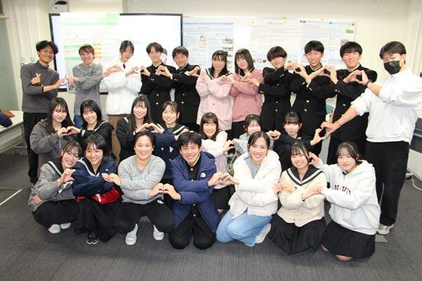 松阪高校SSH生徒と留学生の学術交流会