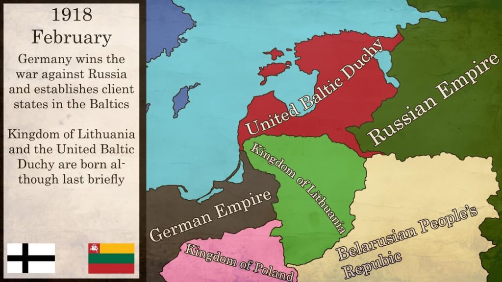 リトアニアとバルト諸国の領土の進化 (1918-2025)
