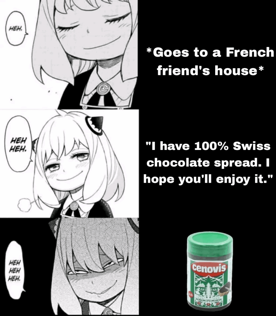 イギリス人🤝スイス人🤝オーストラリア人