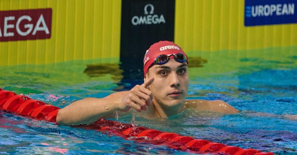 クロアチアに欧州チャンピオンが誕生！ジェレ・フリバー選手が泳いで金メダルを獲得