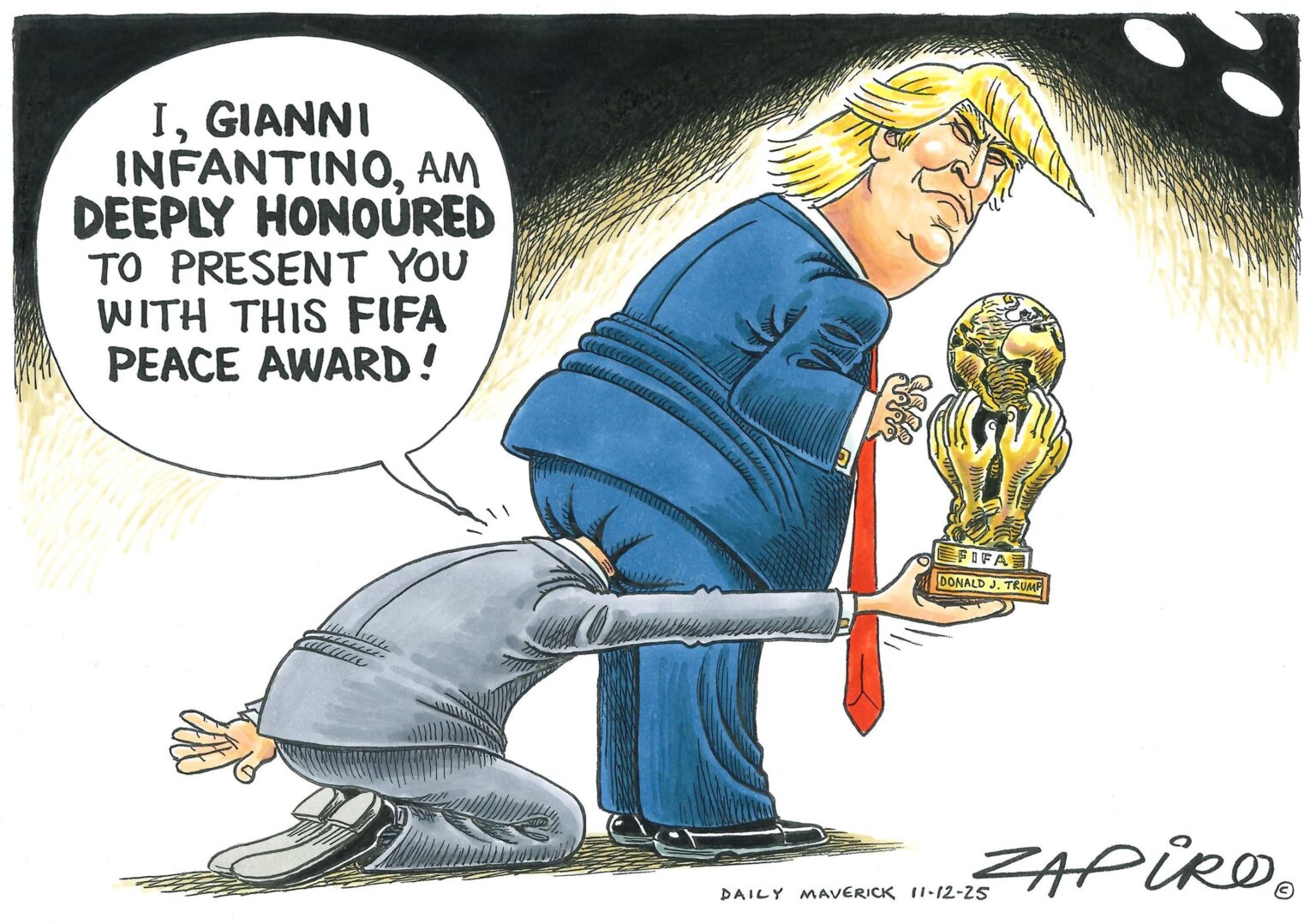 ザピロのFIFAファウル
