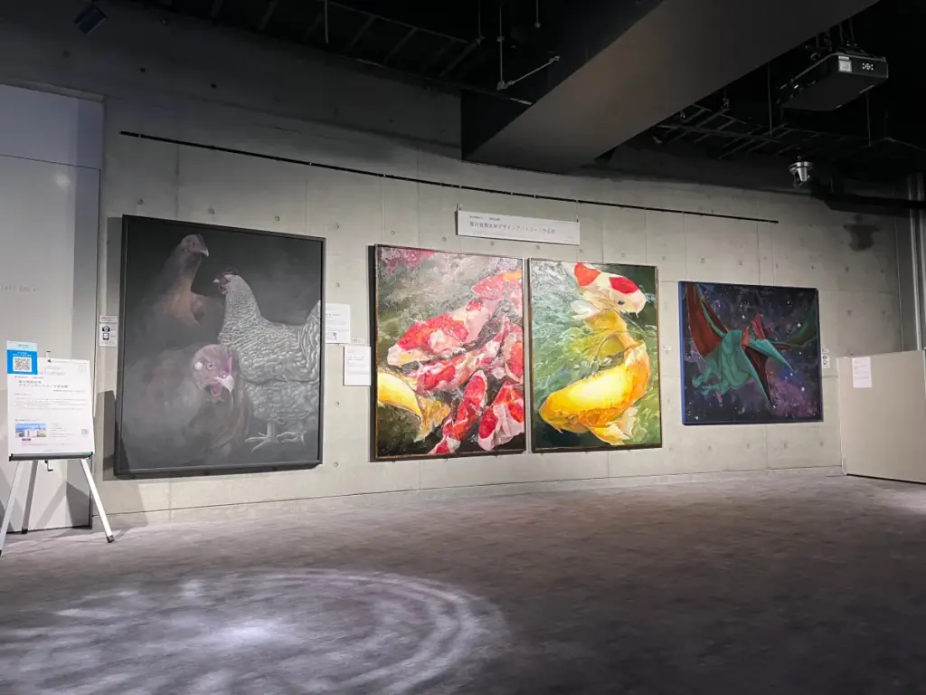 香川短期大学デザインアートコース作品展が四国水族館で開催中 - サードニュース