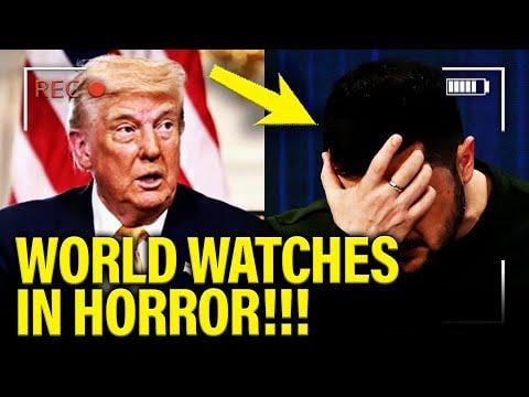 トランプ降伏、全世界が恐怖に見守る中