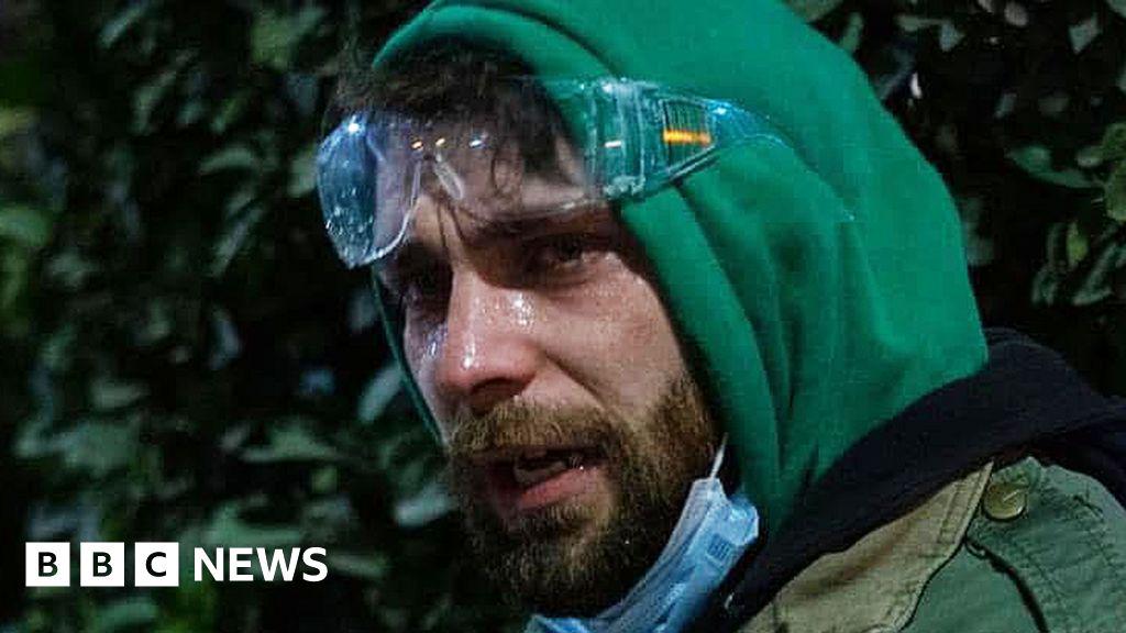 第一次世界大戦でグルジアの抗議活動参加者に有毒化合物が噴霧、BBCの証拠が示唆