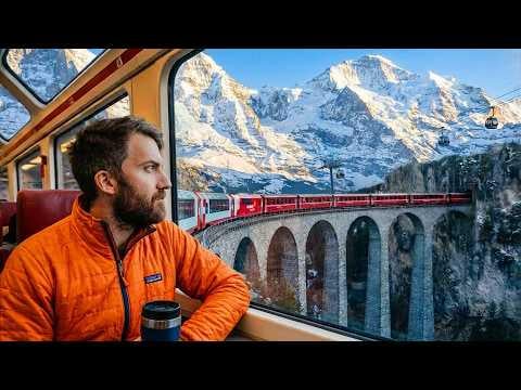 スイスの鉄道で168時間生活
