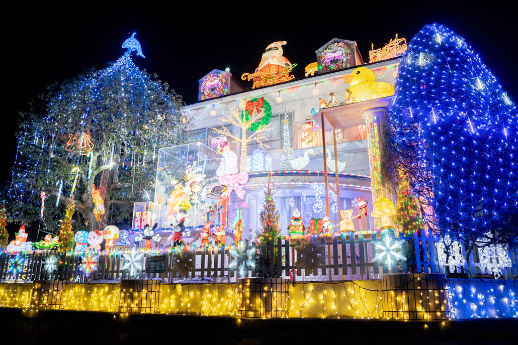 平和住宅建設株式会社さんのイルミネーション画像１