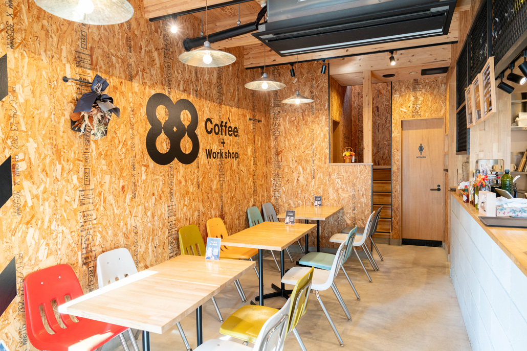 88coffee.の店内画像１