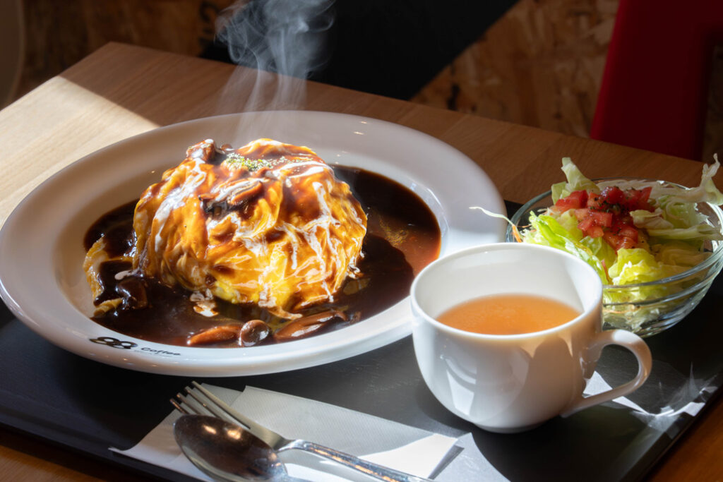88coffee.のオムライスの画像