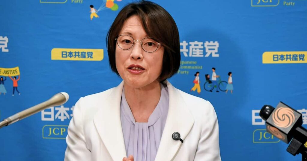 旧姓使用拡大に「高市政権は最悪だ」共産・田村委員長が批判 「選択的夫婦別姓つぶし」 - 産経ニュース
