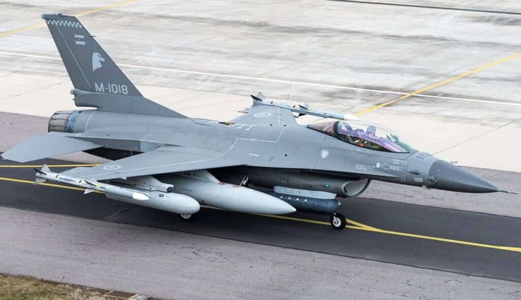アルゼンチンのF-16