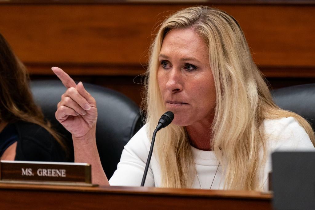 マージョリー・テイラー・グリーン氏は、議会を去る前にマイク・ジョンソン議長を追放する計画を立てていると伝えられている