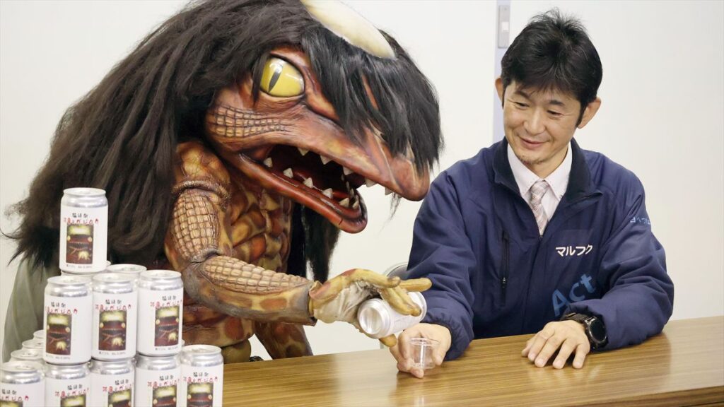 尻子玉風味…？いえいえ、爽やかレモン味！福崎町に新商品「河童のガジロウ」ノンアルビールが誕生 ｜いいものタウン - 兵庫県まんなか地域のニュースメディア