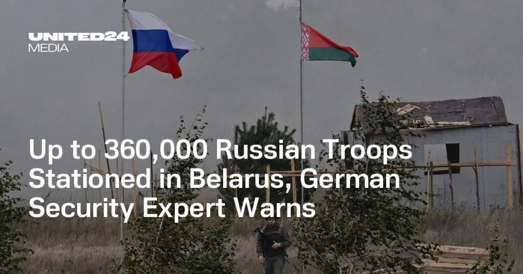 最大36万人のロシア軍がベラルーシに駐留、ドイツの安全保障専門家が警告