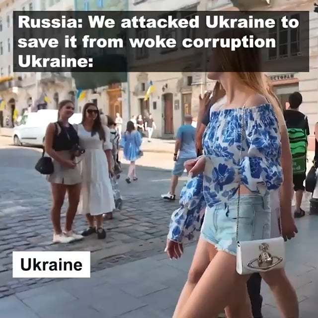 ロシア人はこの「西側のマイナスの影響」という認識を利用して、人々を操作して中立かロシアを支持させようとしている。