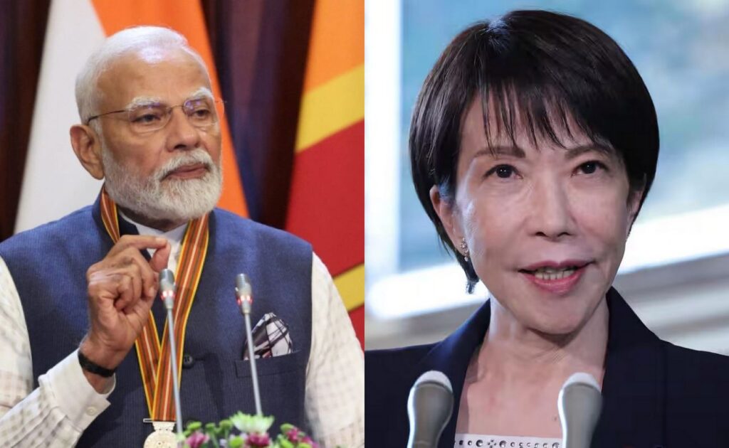 インドの中国対応、日本に貴重な教訓 | JAPAN Forward Modi and Takaichi rs