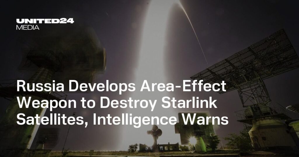 ロシア、スターリンク衛星を破壊するための範囲効果兵器を開発、情報機関が警告