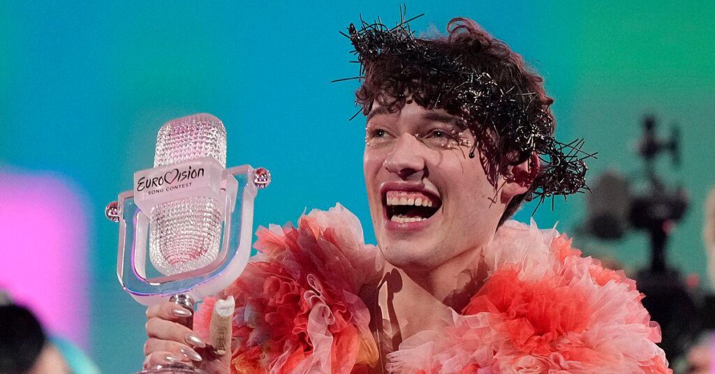 ユーロビジョン優勝者のネモ、イスラエルに抗議して小像返還