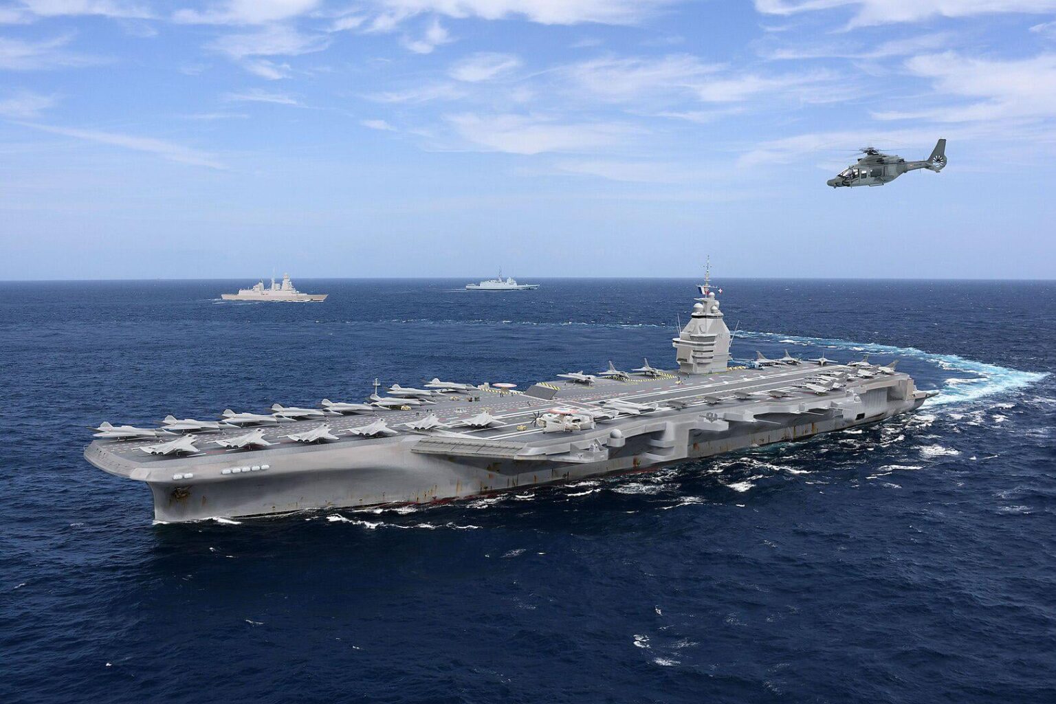 フランス、大型新型原子力空母建造へ