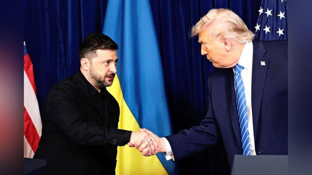 トランプ氏「和平に非常に近づいている」…米ウクライナ首脳会談終了、領土問題は「合意できていない」― ゼレンスキー氏「安全の保証」については「１００％合意」