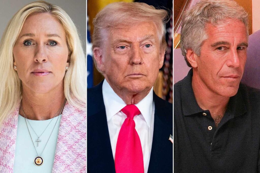 トランプ大統領、エプスタイン虐待者を名指しで脅迫したマージョリー・テイラー・グリーン氏に「友達が傷つくだろう」と怒鳴ったと彼女は主張