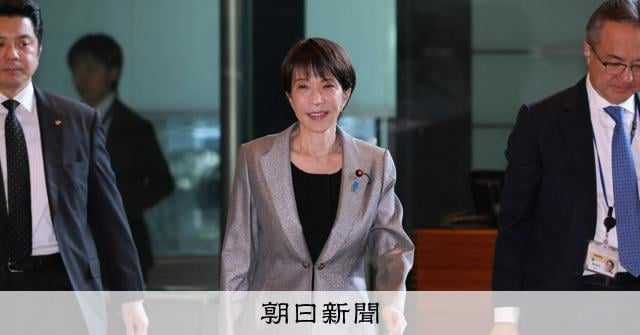 高市内閣支持68%高水準続く 対中姿勢「評価」55% 朝日世論：朝日新聞