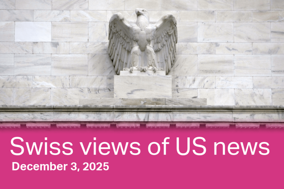 移民凍結、FRB、白いワニ…スイスのメディアが報じた米国のニュース - SWI swissinfo.ch