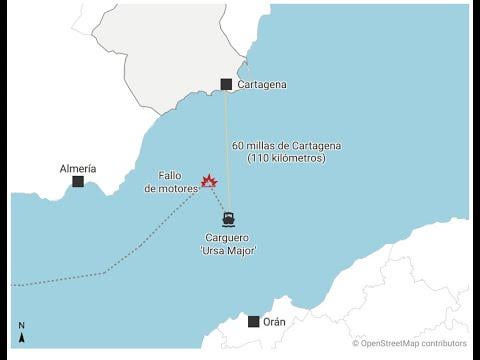 Ursa Major：ロシアのタンカーがスペイン近くで沈没、潜水艦用原子炉を北朝鮮に輸送