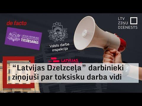 「Latvijas Dzelzceļa」の数人の従業員が、長期にわたる有害な労働環境を報告した