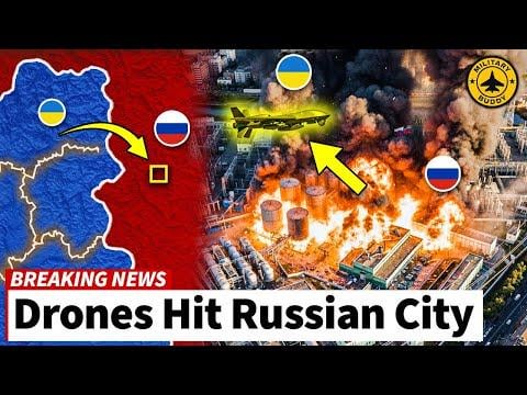ウクライナが反撃 - ドローンがロシアの都市を襲い、電力と暖房の故障を引き起こす