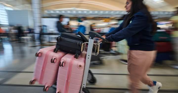 カナダから米国への航空旅客数、9か月連続減少