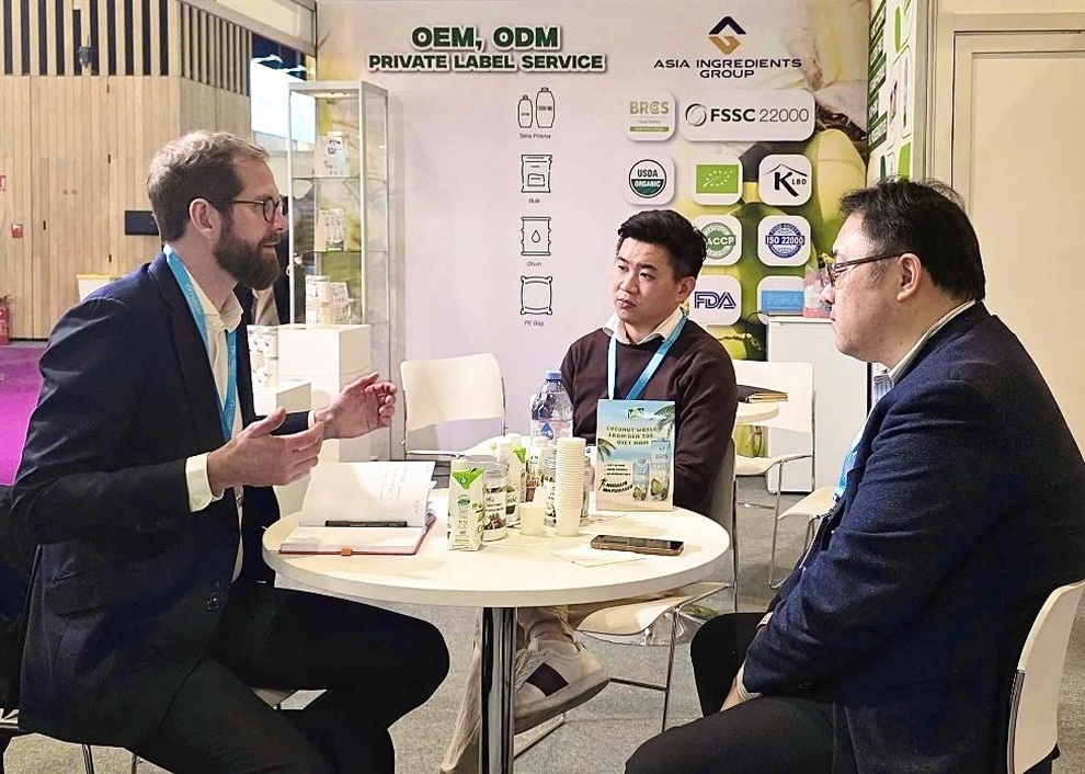 AIG khẳng định vị thế nguyên liệu Việt tại Fi Europe 2025 - 2