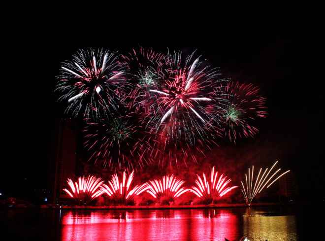 UK, Australia and Italy are the finalists of Danang International Fireworks Festival 2017 Main Logo