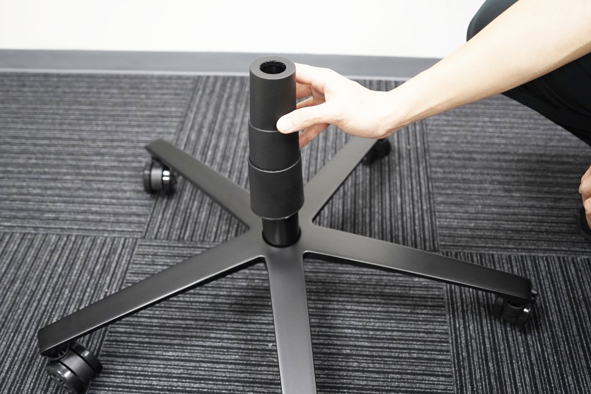 そっと乗せるだけ