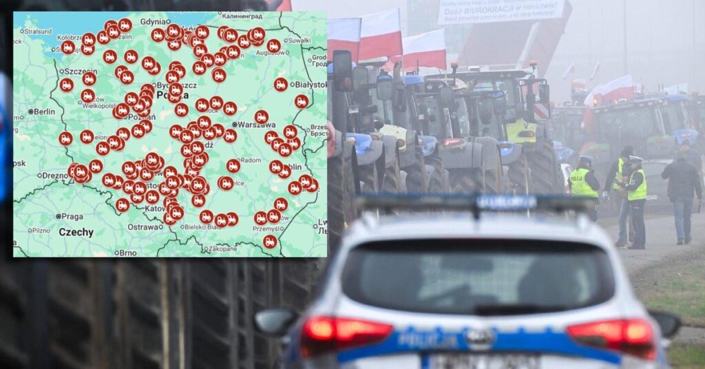 農民たちはポーランド全土で抗議活動を行うだろう。トラクターが道路を走行するようになる [MAPA]