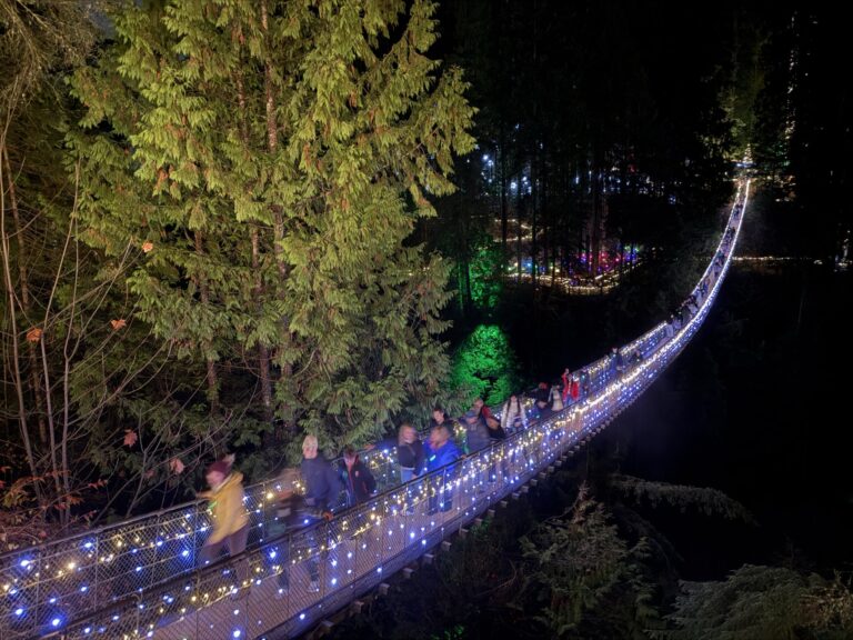 キャニオンライツ(Canyon Lights) atキャピラノ吊り橋 - LifeVancouver カナダ・バンクーバー現地情報