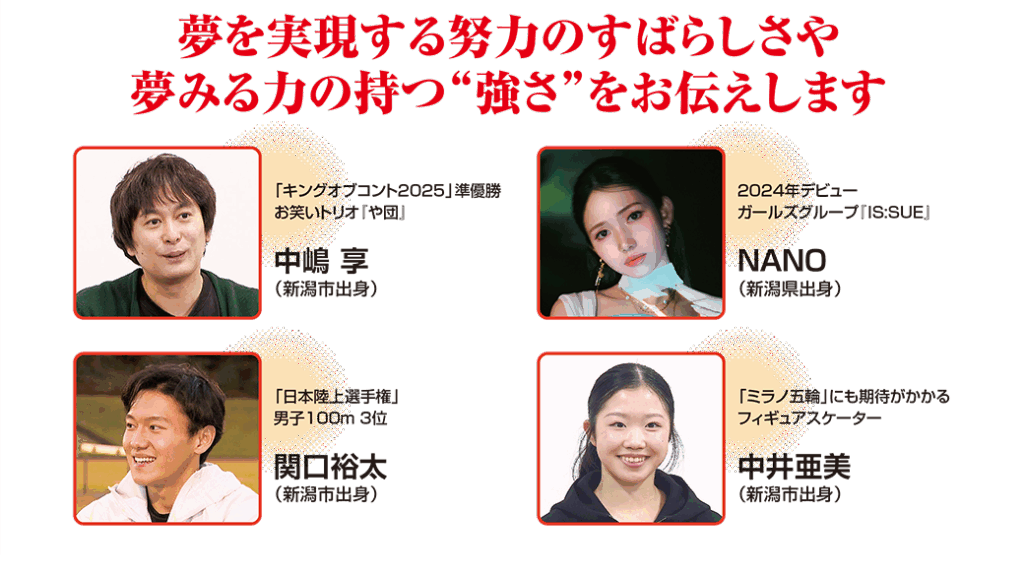 Dreaming ～いま夢に向かって～ | NST新潟総合テレビ