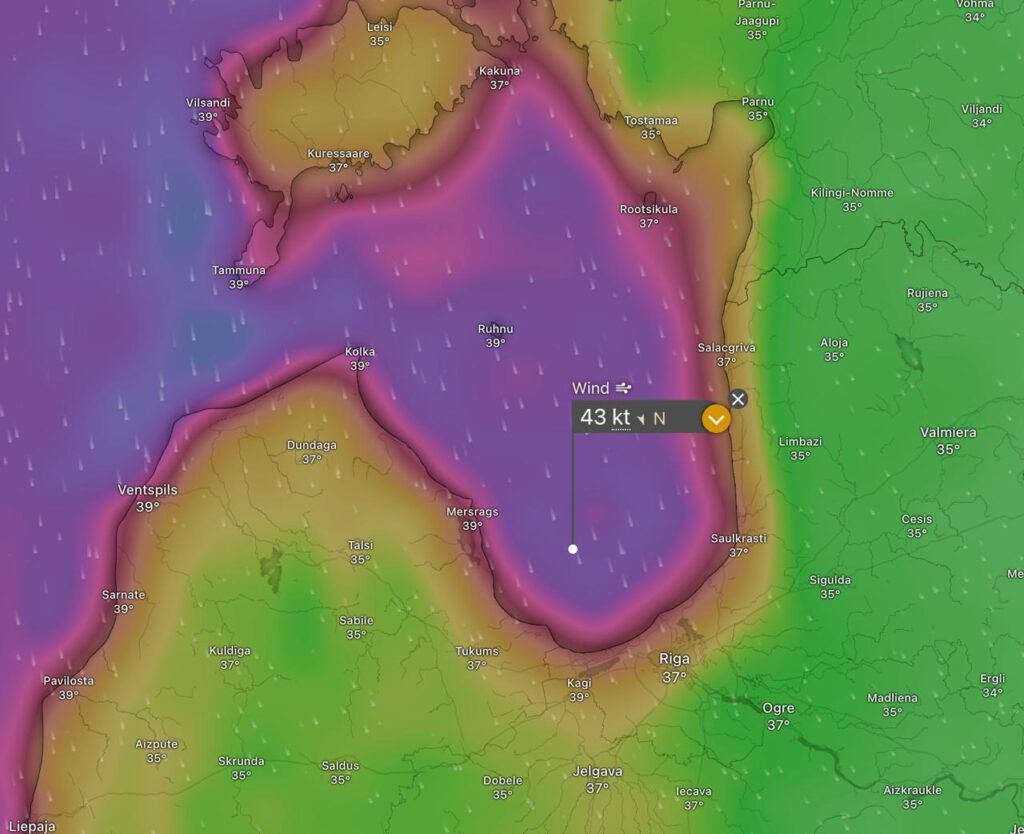 何かが来ている
