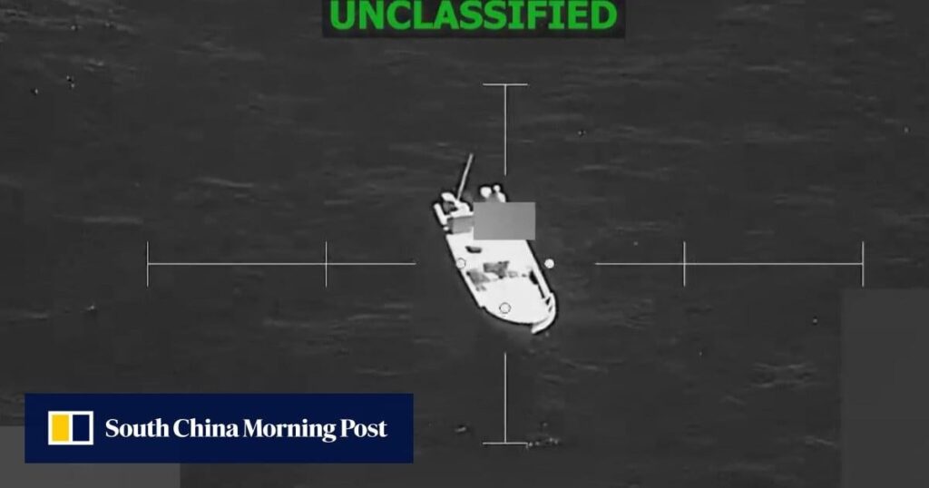 米軍、東太平洋でボート３隻への攻撃で８人死亡と発表
