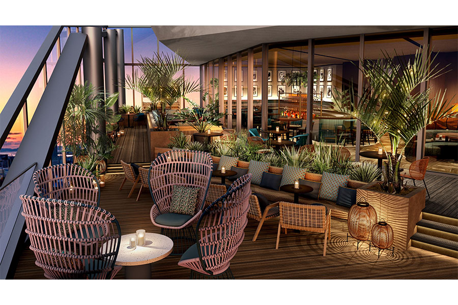 2026年に大阪・心斎橋に開業する「THE GATE HOTEL」