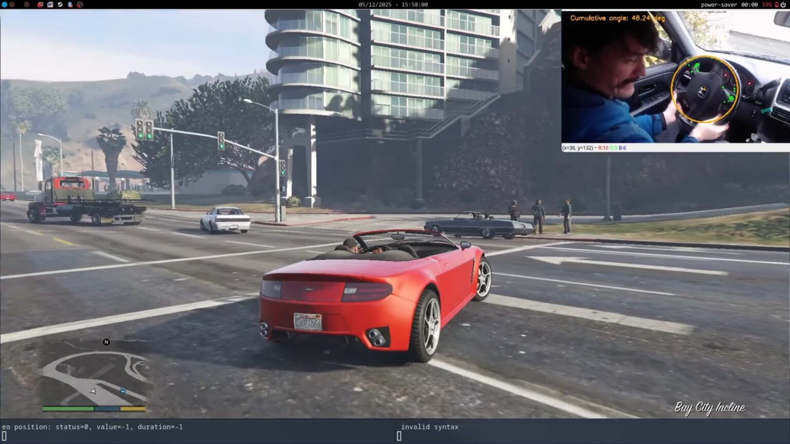 『グランド・セフト・オートV』を「実物の自動車を改造したコントローラー」でプレイする人現る。ただし“両方”で安全運転はできない – AUTOMATON 『グランド・セフト・オートV』を「実物の自動車を改造したコントローラー」でプレイする人現る。ただし“両方”で安全運転はできない - AUTOMATON