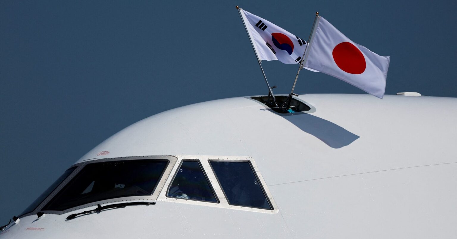 South Korea and Japan hail spring thaw amid missiles and weight of history