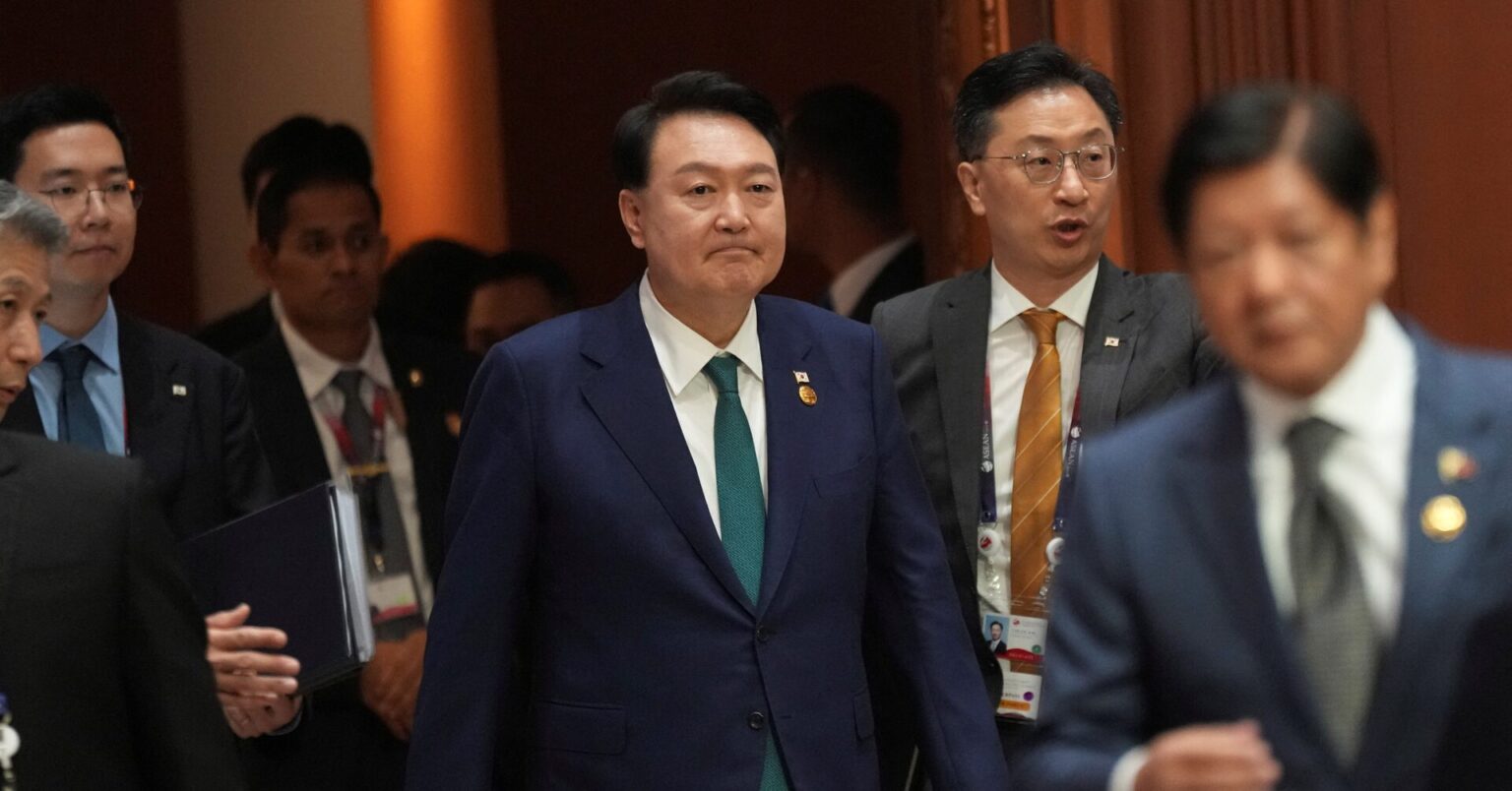 South Korea's Yoon says any military cooperation with North Korea must stop