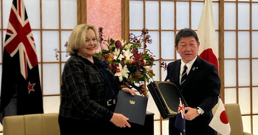 日・ニュージーランド、物品協定を締結 対中念頭に防衛協力深化 - 日本経済新聞