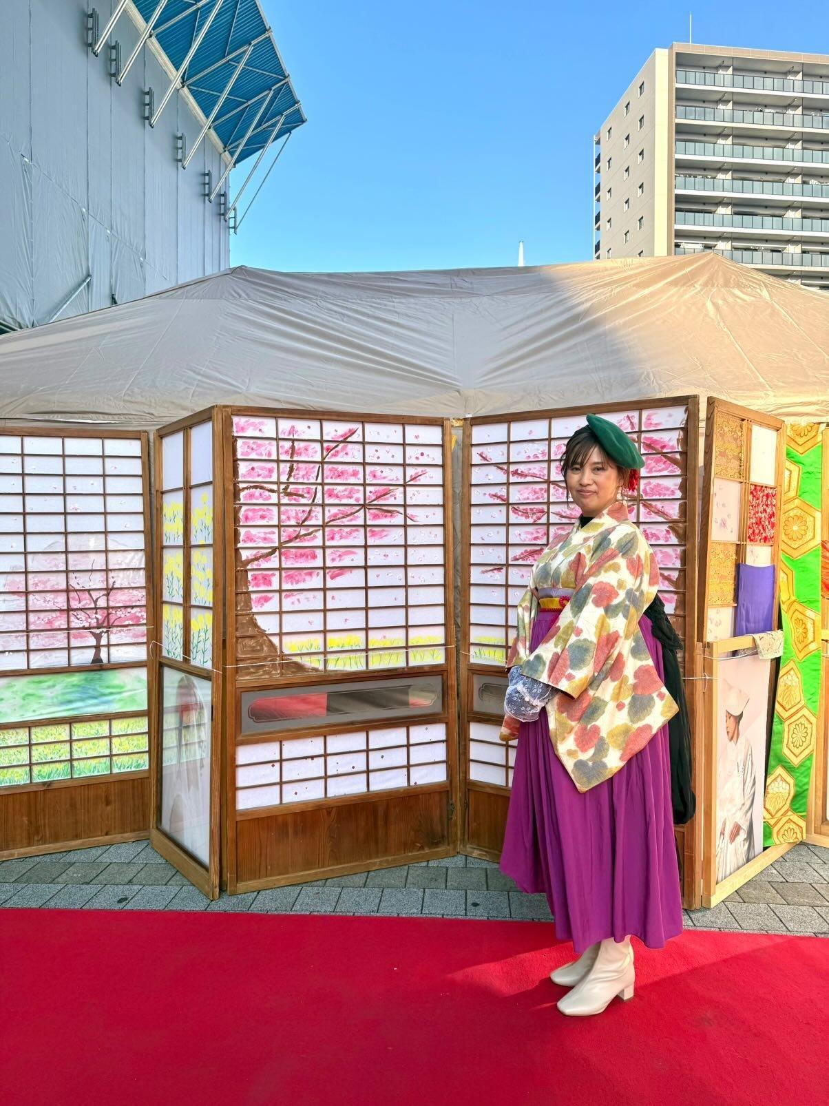 提供画像：岩槻駅前で開催された「和華祭」より
