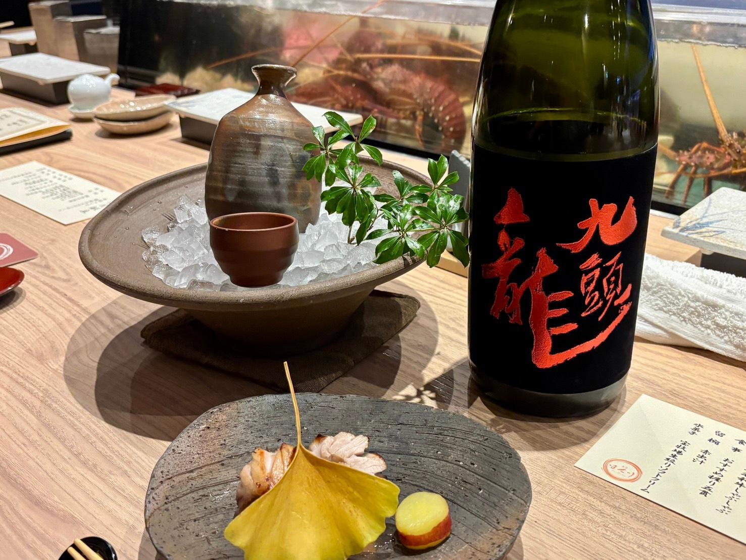 寿司を組み込んだ、懐石仕立ての日本料理